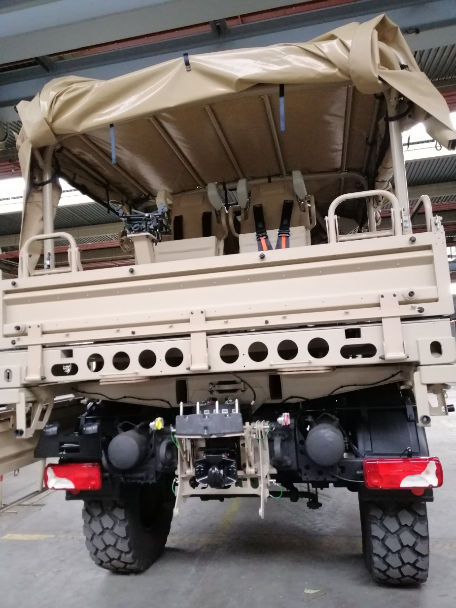 Belgian army evaluates Jankel LTTV light truck for Special Operations and Para Cdo units 5